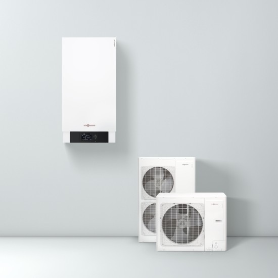Vitocal 100-S, type AWB-(M)-E-AC. With integrated electric flow heater and cooling function 12kW Vitocal 100-S, type AWB-(M)-E-AC. With integrated electric flow heater and cooling function 12kW